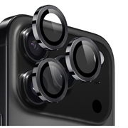 iPhone 17 Pro/17 Pro Max Northjo Juego de protectores de lente de cámara - Negro