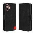 Funda tipo billetera con tarjetero para Nothing CMF Phone 2 Pro - Negra