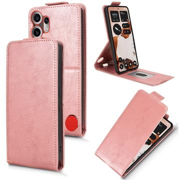 Funda abatible vertical con soporte Nothing CMF Phone 2 Pro - Oro rosa