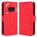 Funda Estilo Cartera Cardholder Serie para Nothing Phone (2a)/(2a) Plus - Rojo
