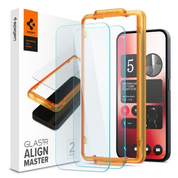 Protector de Pantalla Spigen ALM Glas.tR para Nothing Phone (2a)/(2a) Plus - 2 Unidades