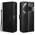 Funda con Cierre Magnético para Nothing Phone (2a)/(2a) Plus - Estilo Cartera - Negro