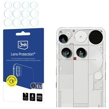Protector de Lente de Cámara 3MK Hybrid para Nothing Phone (3) - 4 Piezas