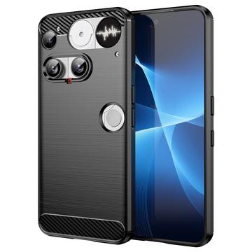 Carcasa de TPU Brushed para Nothing Phone (3) - Fibra de Carbono
