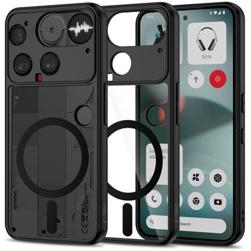 Carcasa Tech-Protect Magmat para Nothing Phone (3) - Compatible con MagSafe - Negro / Claro