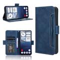 Funda tipo billetera con tarjetero para Nothing Phone (3a) - Azul
