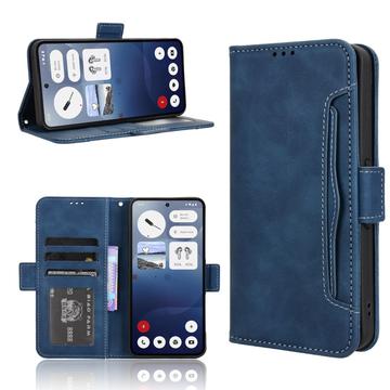 Funda tipo billetera con tarjetero para Nothing Phone (3a) - Azul