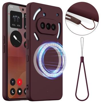 Funda de Silicona Líquida para Nothing Phone (3a) - Compatible con MagSafe
