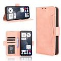 Funda tipo billetera con tarjetero para Nothing Phone (3a) Pro - Rosa