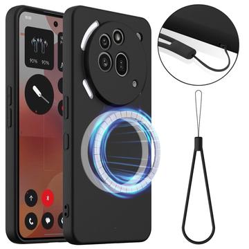 Funda de Silicona Líquida para Nothing Phone (3a) Pro - Compatible con MagSafe