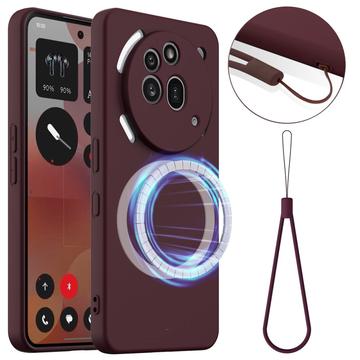Funda de Silicona Líquida para Nothing Phone (3a) Pro - Compatible con MagSafe