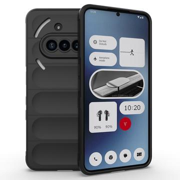 Carcasa de TPU Rugged para Nothing Phone (3a) - Negro