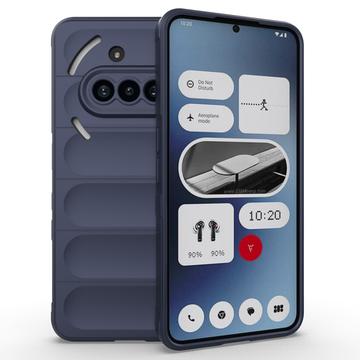 Carcasa de TPU Rugged para Nothing Phone (3a) - Azul Oscuro