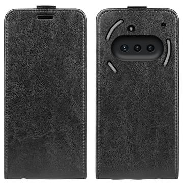 Funda con Tapa Vertical para Nothing Phone (3a) - Negro