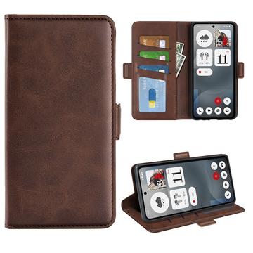 Funda billetera con cierre magnético Nothing Phone (3a) - Textura de becerro