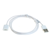 OTB Adaptador de carga USB de 1m para Apple Pencil (1ª generación) - Blanco