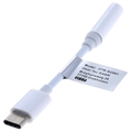 Cable Adaptador de Audio USB-C / 3.5mm OTB - Blanco