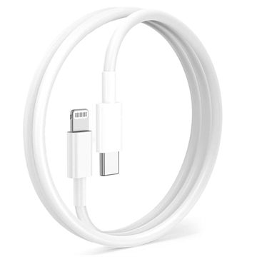 OTB Cable USB-C / Lightning - iPhone 14/13/12/X/iPad Pro - 1m - Blanco