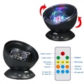 Ocean Wave Projector with Colorful LED Night Light & Lullaby