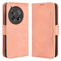 Funda Estilo Cartera Cardholder Serie para OnePlus 12R/Ace 3 - Rosa