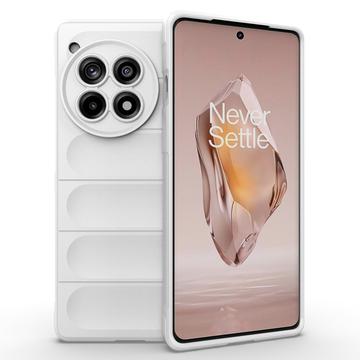 Carcasa de TPU Rugged para OnePlus 12R/Ace 3 - Blanco
