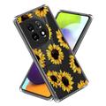 Carcasa de TPU Stylish Ultra Fina para OnePlus 12R/Ace 3 - Girasoles