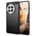 Carcasa de TPU Brushed para OnePlus 13 - Fibra de Carbono - Negro