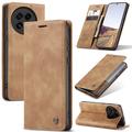 Funda Caseme Serie 013 para OnePlus 13 - Estilo Cartera - Marrón