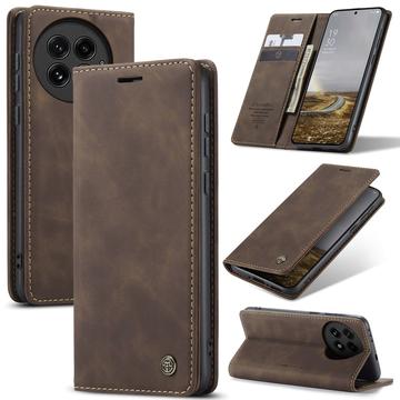 Funda Caseme Serie 013 para OnePlus 13 - Estilo Cartera - Café