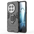 OnePlus 13 Funda Híbrida con Soporte de Anillo - Negro