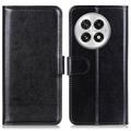 Funda de cartera con cierre magnético para OnePlus 13 - Negro