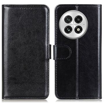 Funda de cartera con cierre magnético para OnePlus 13 - Negro
