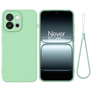 OnePlus 13T Funda de silicona líquida con correa de mano