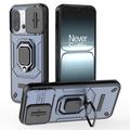 Funda híbrida con anillo giratorio y protector de cámara para OnePlus 13T