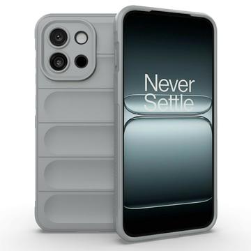 Carcasa de TPU Rugged para OnePlus 13T - Gris Claro