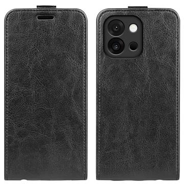 Funda con Tapa Vertical para OnePlus 13T - Negro