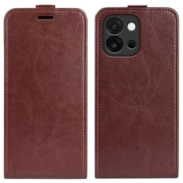 Funda con Tapa Vertical para OnePlus 13T - Marrón