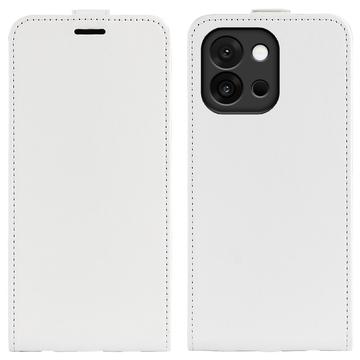 Funda con Tapa Vertical para OnePlus 13T - Blanco