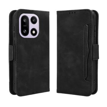 Funda tipo billetera con tarjetero para OnePlus 15 - Negra