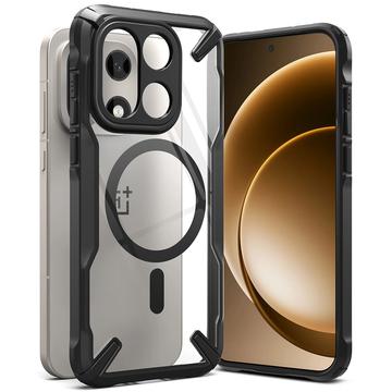 Funda híbrida Ringke Fusion X MagSafe para OnePlus 15 - Negro