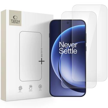 Protector de pantalla de vidrio templado OnePlus 15 Tech-Protect Glass Fit+ - 2 uds. - Claro