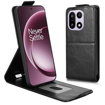 Funda abatible vertical con soporte OnePlus 15 - Negro