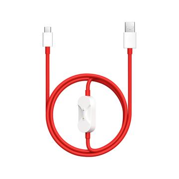Cable OnePlus 2 en 1 SUPERVOOC 5461100665 - 1.2m - Rojo