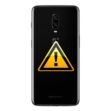 Reparación Tapa de Batería para OnePlus 6T - Mirror Negro
