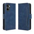 Funda tipo billetera con tarjetero para OnePlus Ace 5 Racing/Nord CE5 - Azul