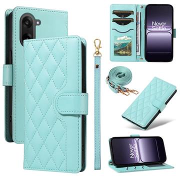 Funda acolchada de lujo para OnePlus Ace 5 Racing/Nord CE5 - Estilo Cartera