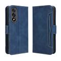 Funda tipo billetera con tarjetero para OnePlus Ace 5 Ultra/Nord 5 - Azul