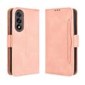 Funda tipo billetera con tarjetero para OnePlus Ace 5 Ultra/Nord 5 - Rosa
