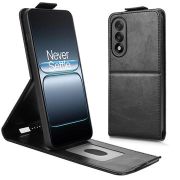 Funda abatible vertical con soporte OnePlus Ace 5 Ultra/Nord 5 - Negro
