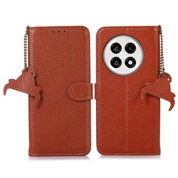 Funda con RFID para OnePlus Ace 5/5 Pro/13R - Estilo Cartera - Marrón